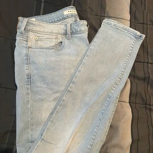 Pacsun light wash skinny jeans